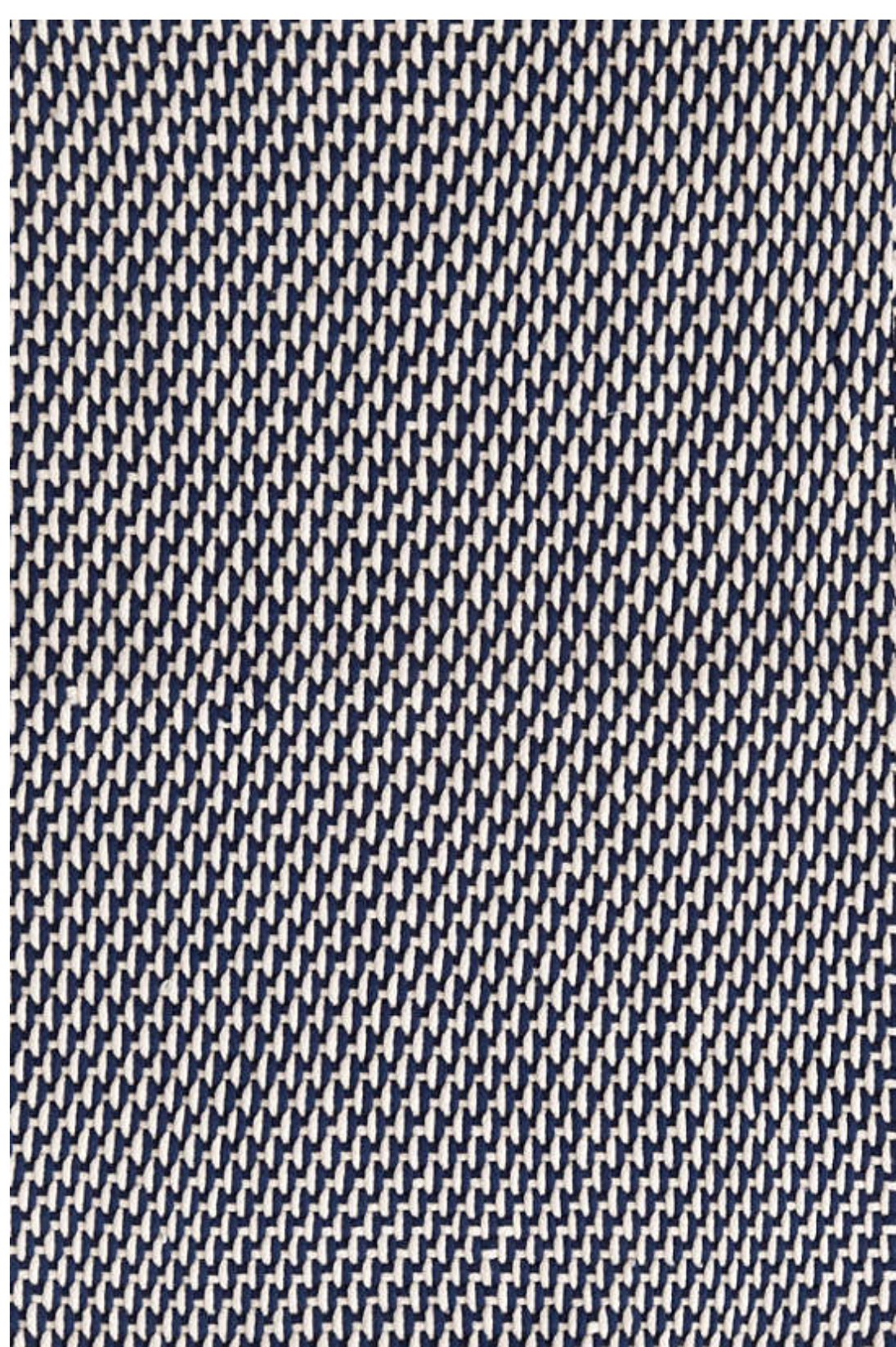 Rope Weave Indoor/Outdoor Rug - Navy & Ivory