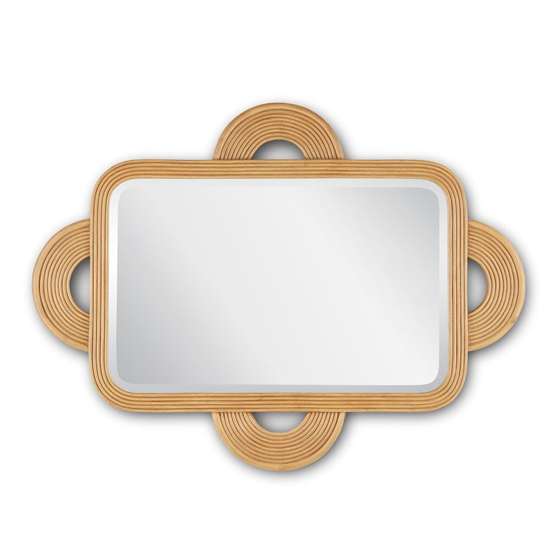 Samson Rectangular Mirror - Tan