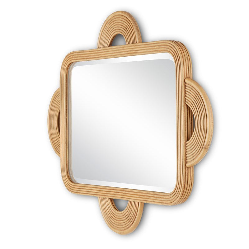 Samson Rectangular Mirror - Tan