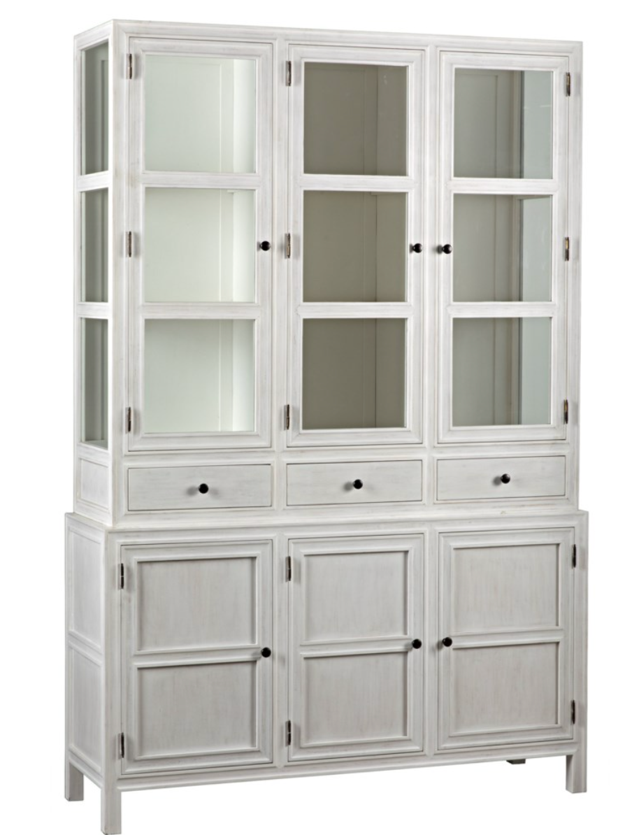 Saratoga Colonial-Style Hutch In White Wash