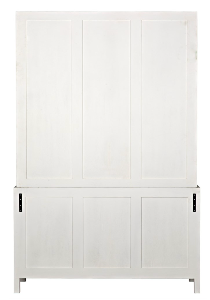 Saratoga Colonial-Style Hutch In White Wash