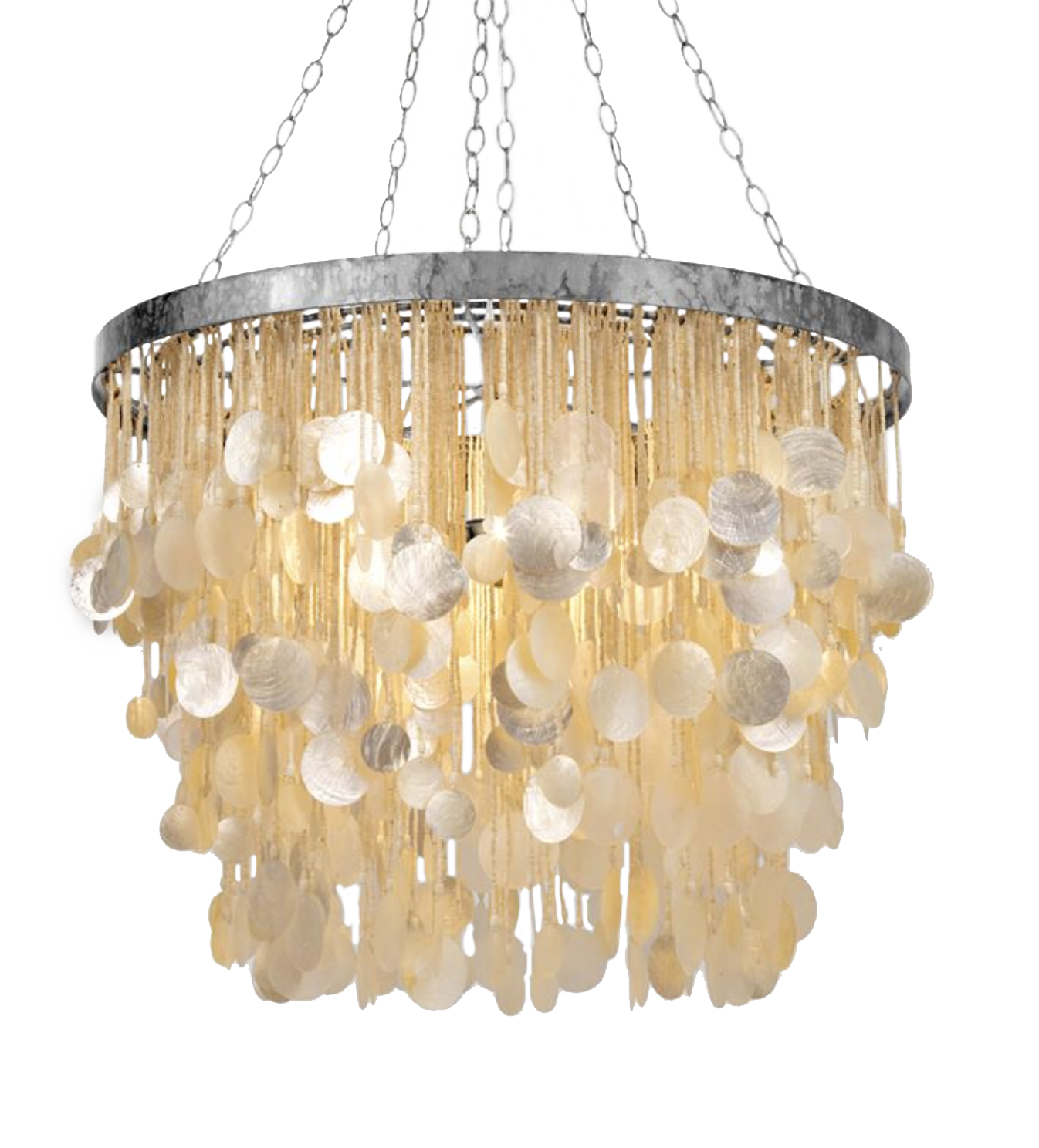 Shira Capiz Shell Chandelier