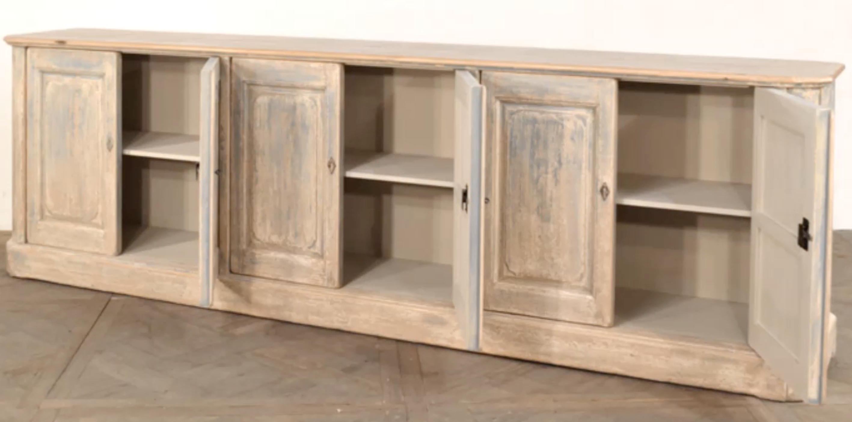 South Wellfleet Sideboard in Distressed Blue - Two Sizes