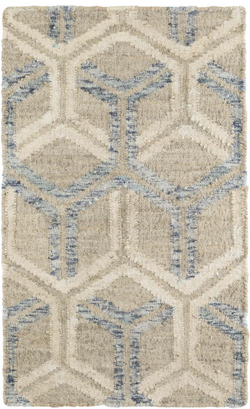 Tala Blue Woven Rug