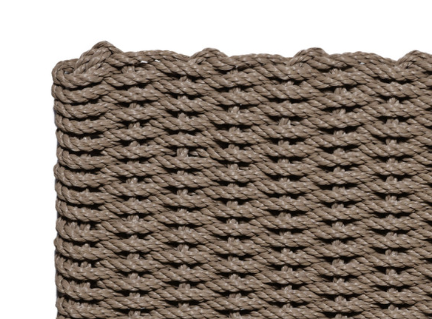 Rope Doormat - Taupe Solid