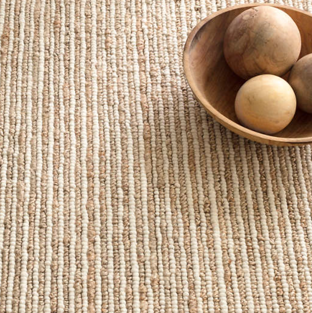 Twiggy Natural Woven Jute & Wool Rug