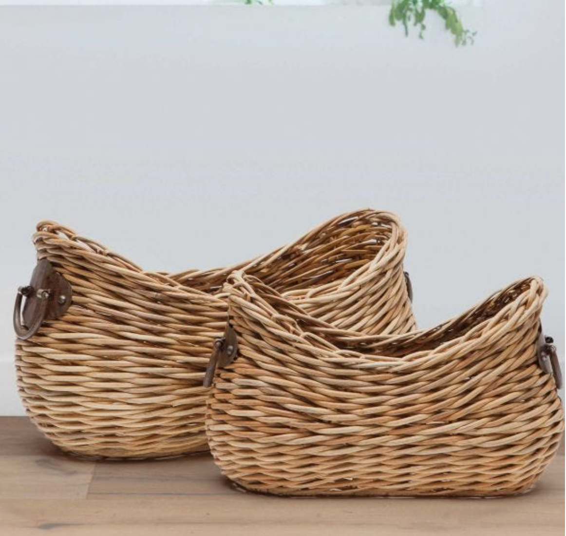 Varna Rattan Basket s/2