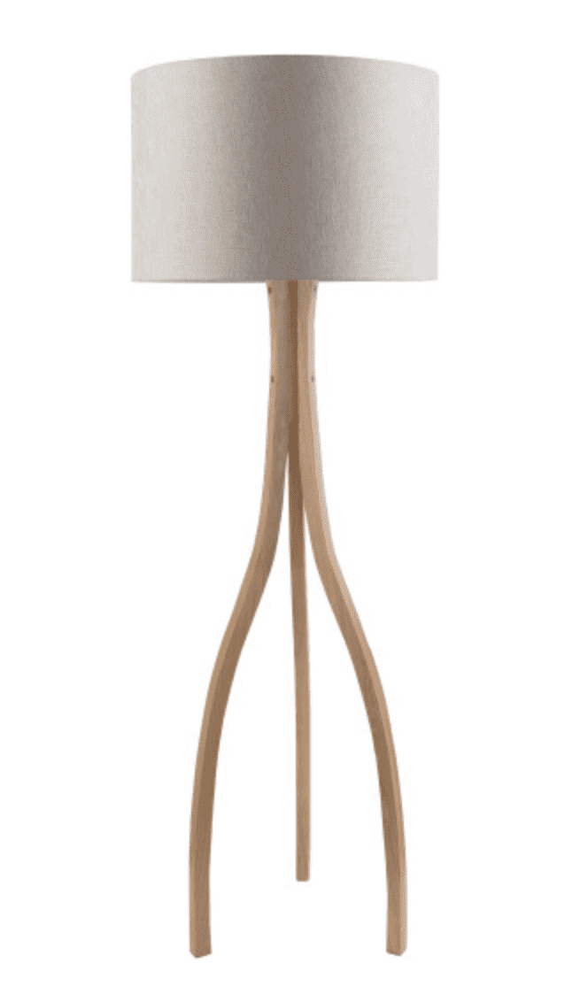 Winfield Natural Wood Floor Lamp