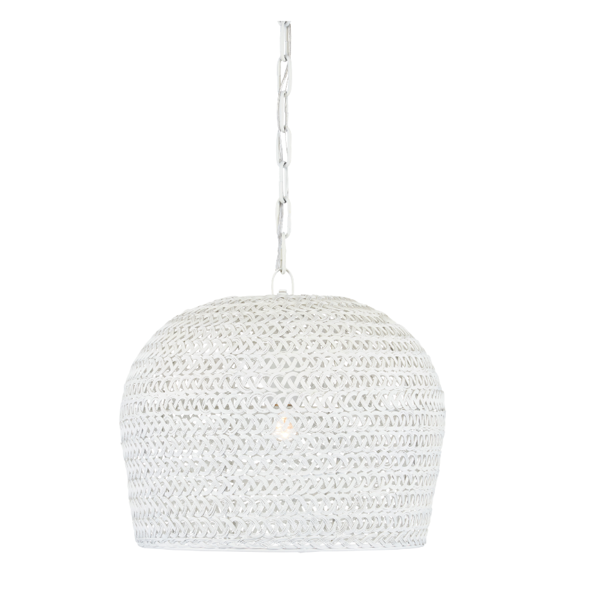 Zoe White Chandelier - Three Sizes