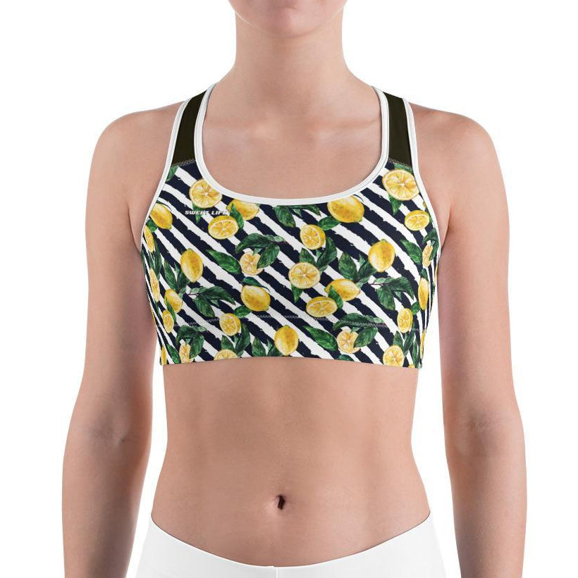 lemon sports bra