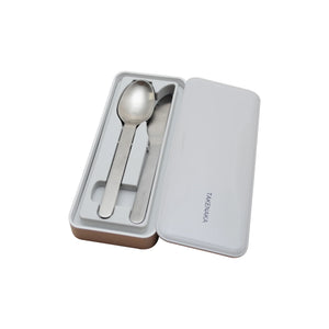 Stainless Steel Travel Cutlery Set, 2 Pack