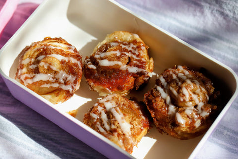 Cinnamon Roll Cruffins