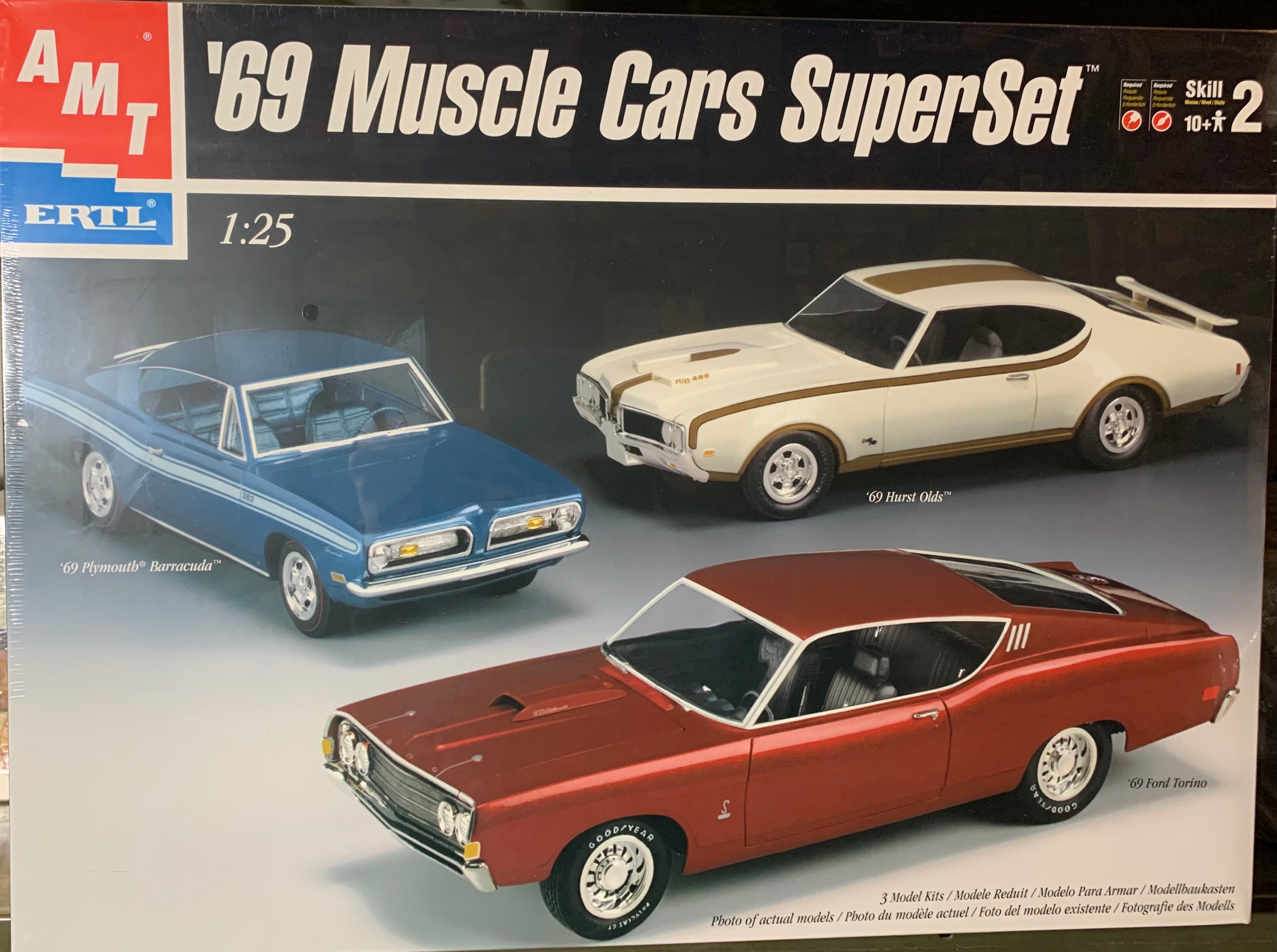 muscle car model kits