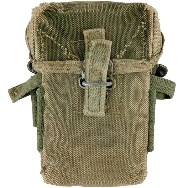  YBRR M1961 M1956 Butt Pack Bag Pouch US Vietnam Era Canvas  Combat Field Gear with Straps Green: Clothing, Shoes & Jewelry