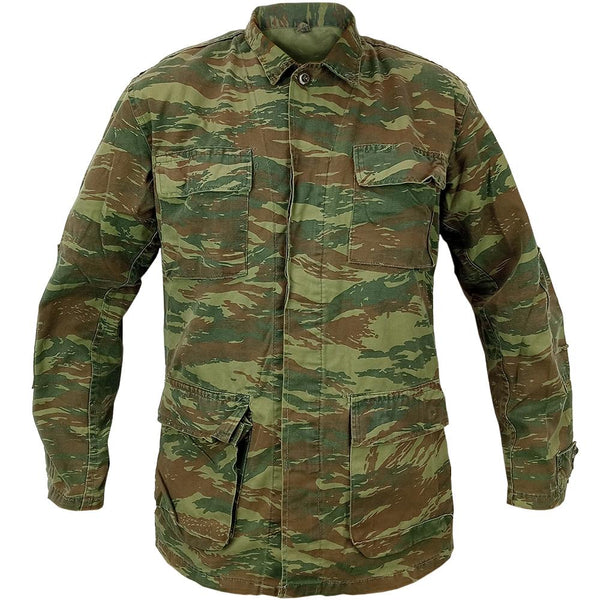 Greek Army Ripstop Lizard Camo Shirt