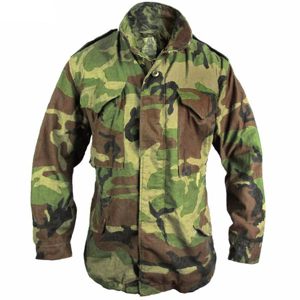 Dark Camo M65 Jacket With Liner