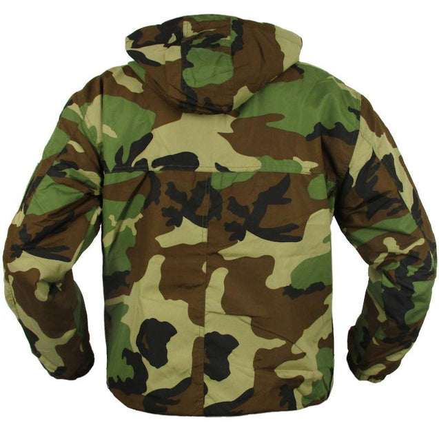 Tactical Fleece Lined Anorak - Woodland - Army & Outdoors United States