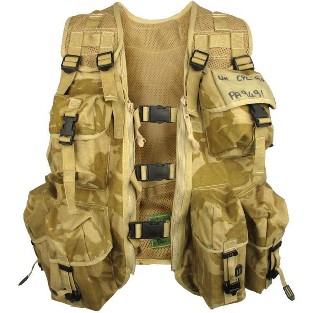 British Desert DPM Combat Vest - Army & Outdoors United States