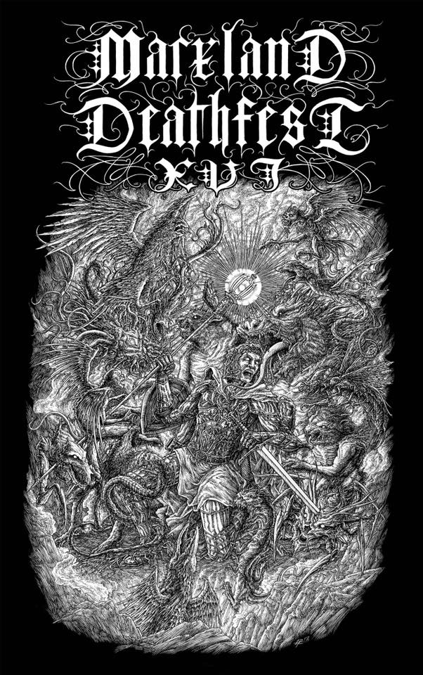 Maryland Death Fest Poster Art