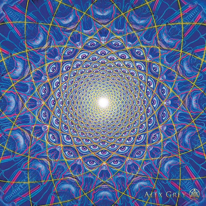 alex grey sacred geometric art