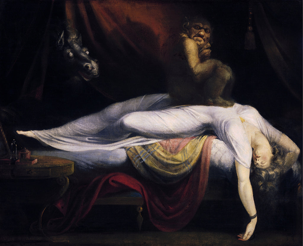 The nightmare painting The Nightmare by Henry Fuseli