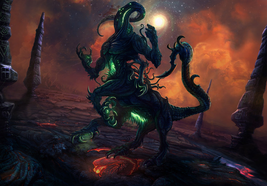 Nyarlathotep monster art