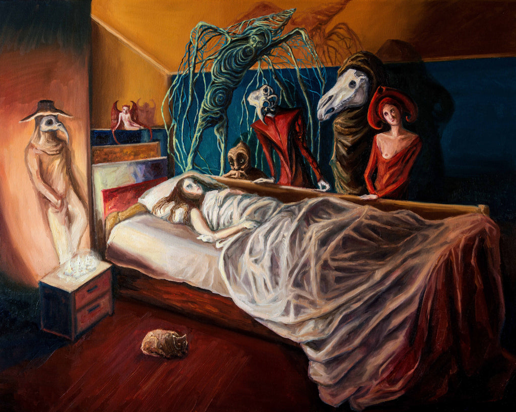 dark art dark contemporary surrealist painting