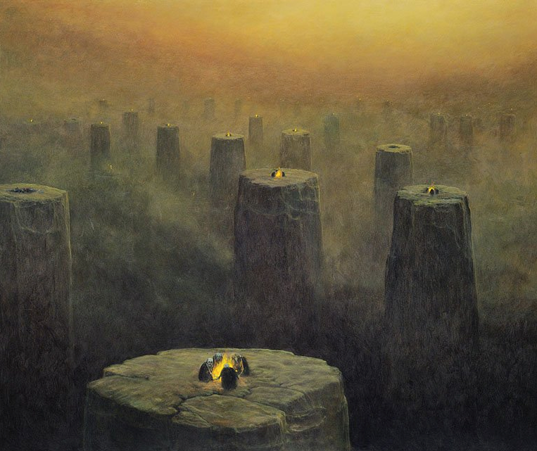 Zdzisław Beksiński Dystopian Dark Surrealism – Dark Art and Craft