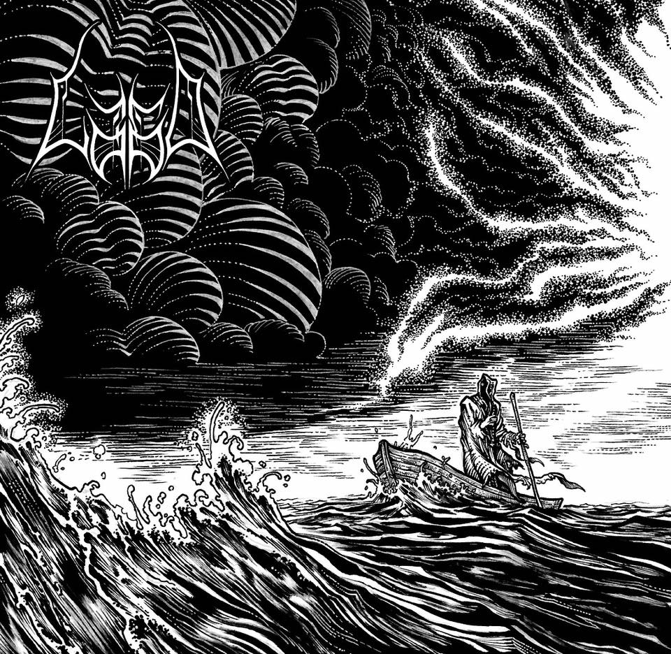Dark Record cover artwork by Nate Burns Revolting Worship