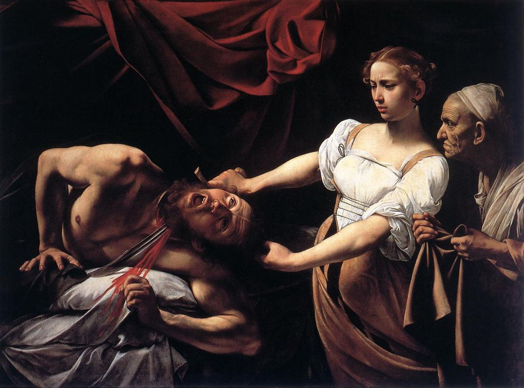 dark art paintings beheading