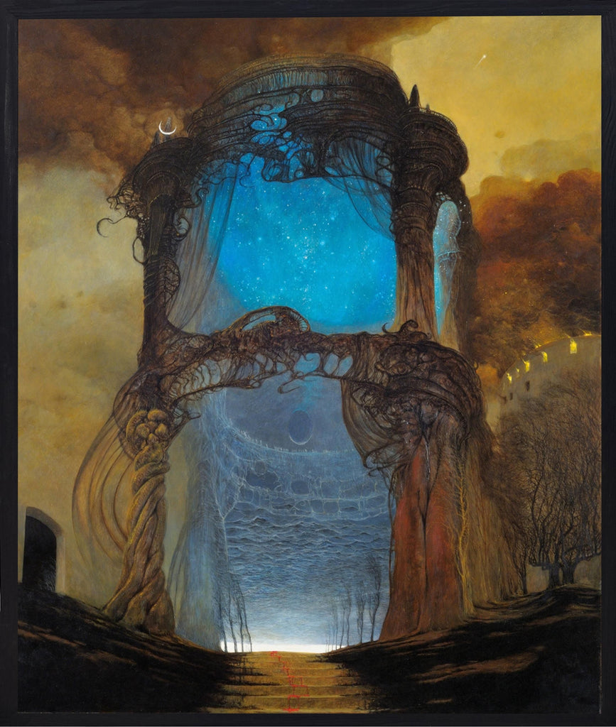 Zdzisław Beksiński Dystopian Dark Surrealism – Dark Art and Craft