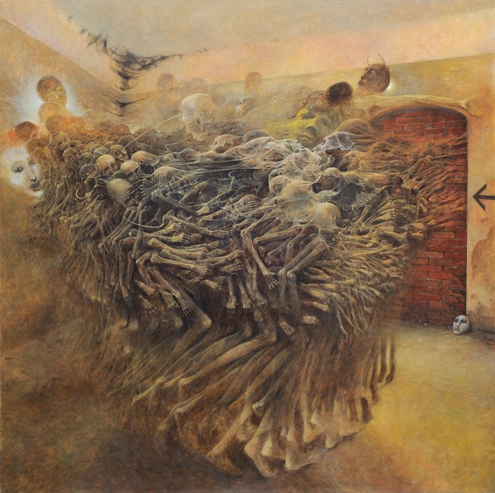 Zdzisław Beksiński Dystopian Dark Surrealism – Dark Art and Craft