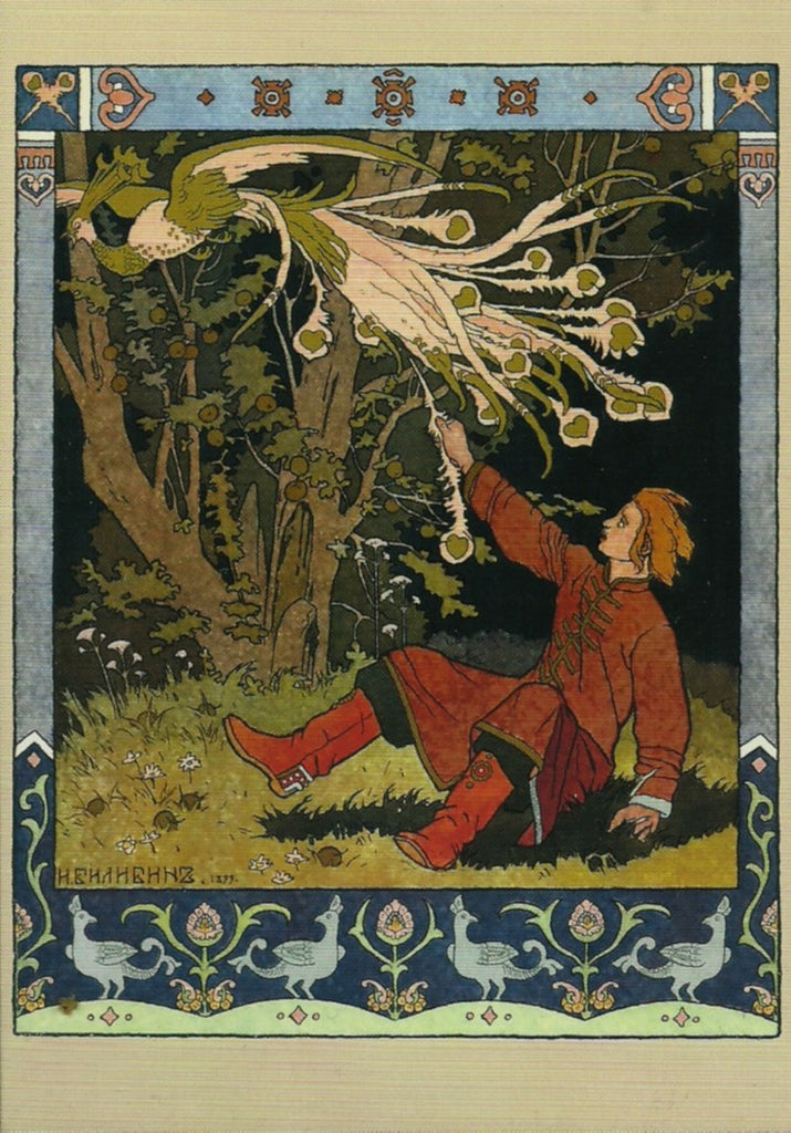 folk art Ivan Bilibin Dark Forest Folklore
