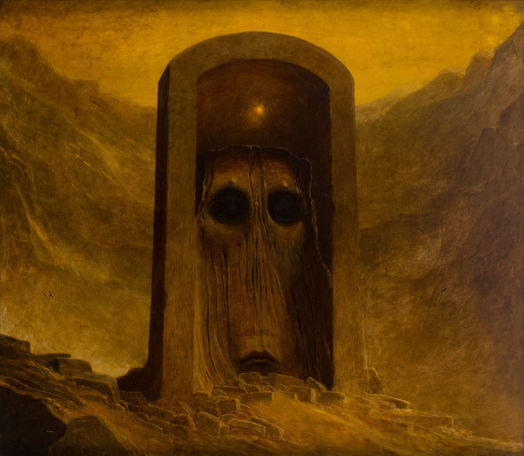 Zdzisław Beksiński Dystopian Dark Surrealism – Dark Art and Craft