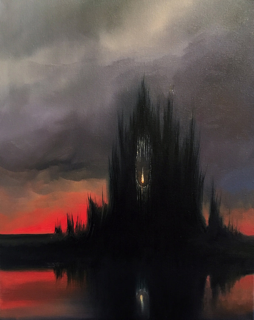 hope dark surrealism oil painting