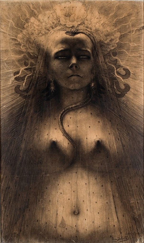 occult woman art 