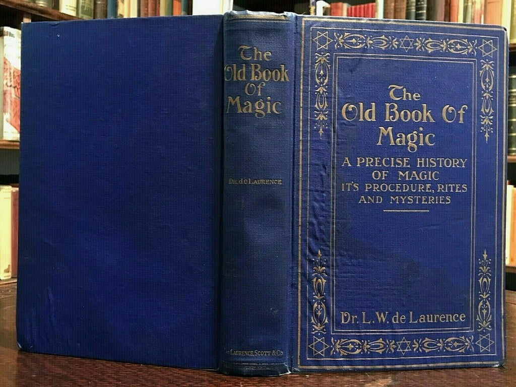 old magick book