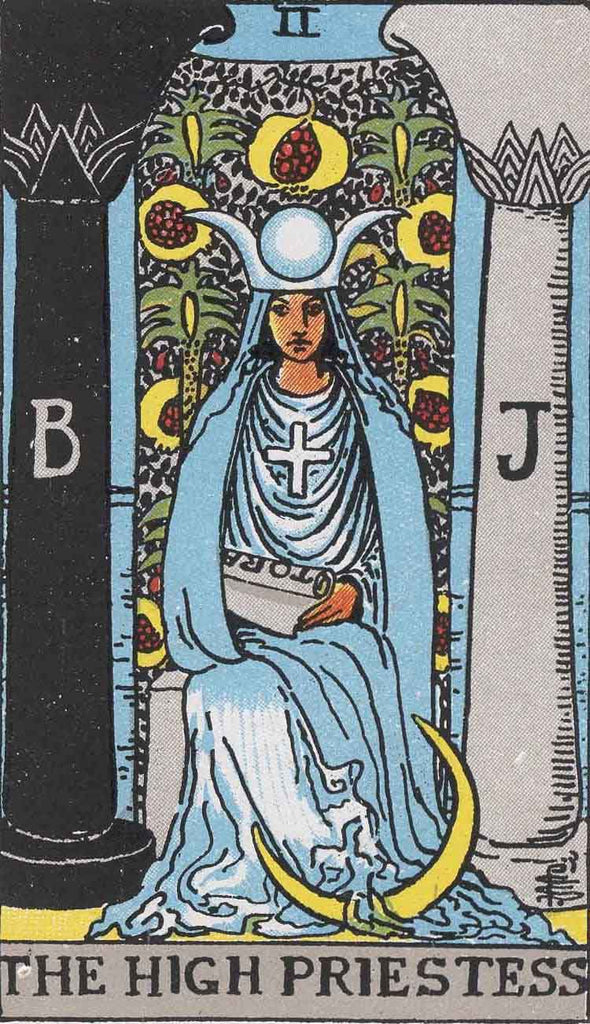 high priestess card