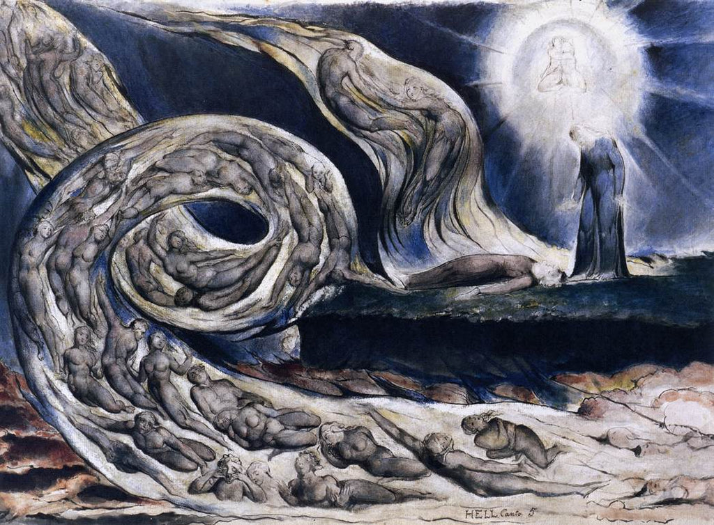The Lovers Whirlwind William Blake