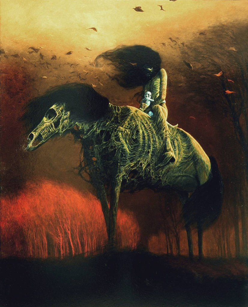 Zdzisław Beksiński Dystopian Dark Surrealism – Dark Art and Craft