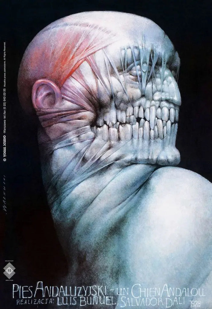 Un Chien Andalou poster by Wieslaw Walkuski