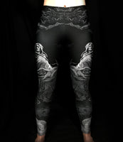 The Fourth Horseman, Death on the Pale Horse Leggings – Dark Art and Craft