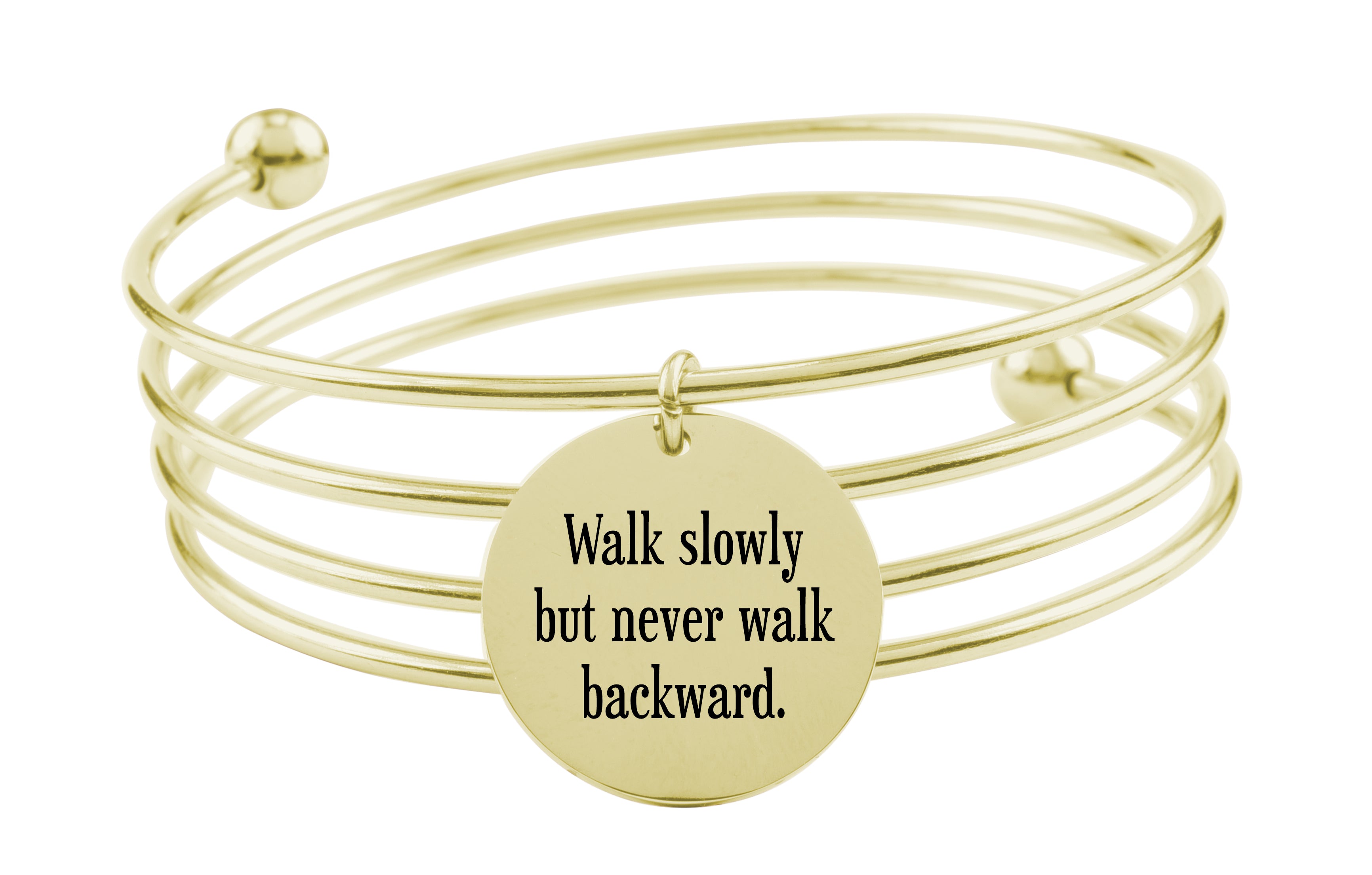 Pink Box Inspirational Quad Bangle