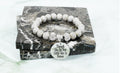 Iced Out Hearts Inspirational Stretch Bracelet In Silver By Pink Box - Part 2