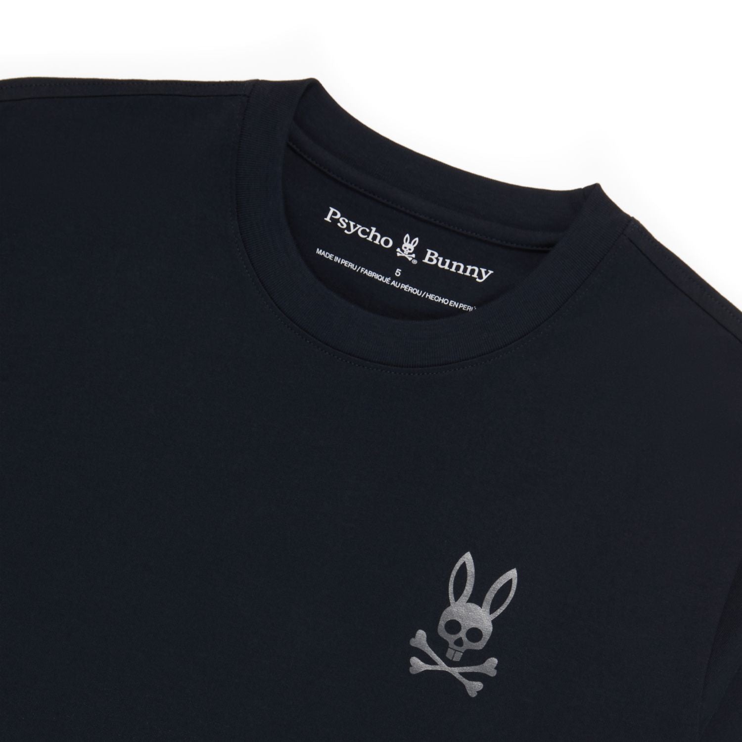 Psycho Bunny Men's Crosby Reflective Print Graphic Tee - Black – EUROMODA