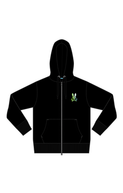 psycho bunny zip up hoodie