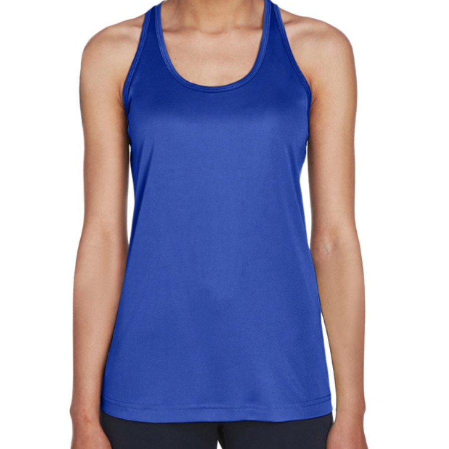 Fabletics Blue Adjustable Cinched Side Racerback Tank- Size ~S (see no –  The Saved Collection