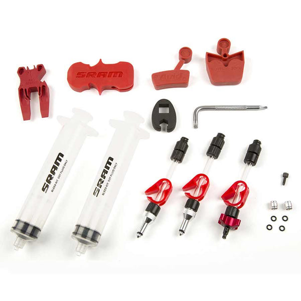 Jagwire Elite DOT Bleed Kit includes SRAM Avid Formula Hayes Hope Adap