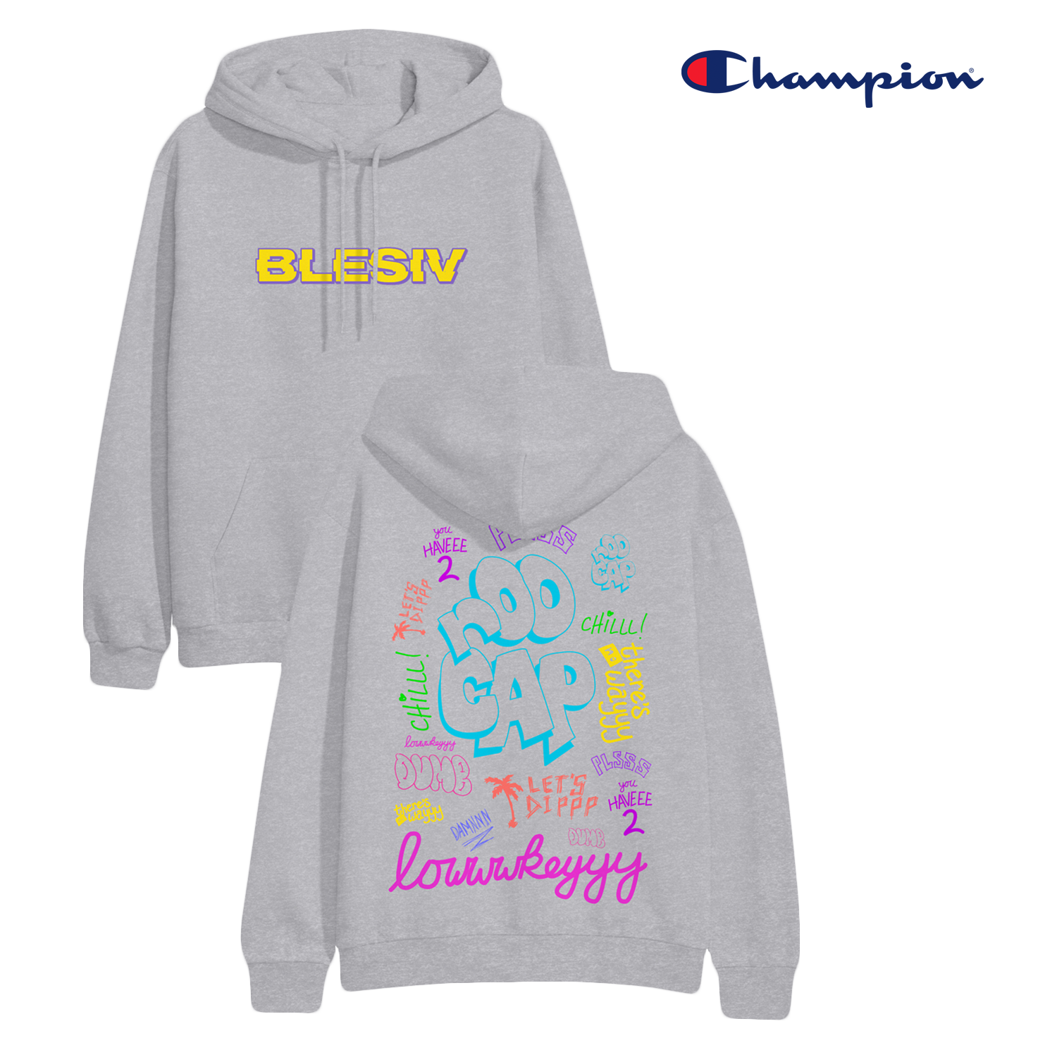 Phrases Blesiv x Champion Hoodie – Alex 