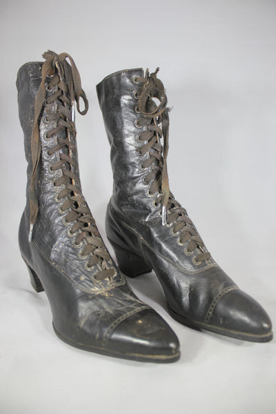 victorian lace up boots